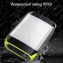 6000 мА/ч Мобильный Внешний аккумулятор для кемпинга палаточный светильник 15 Вт флэш-светильник USB Перезаряжаемый наружный портативный подвесной светильник фонарь походный светильник