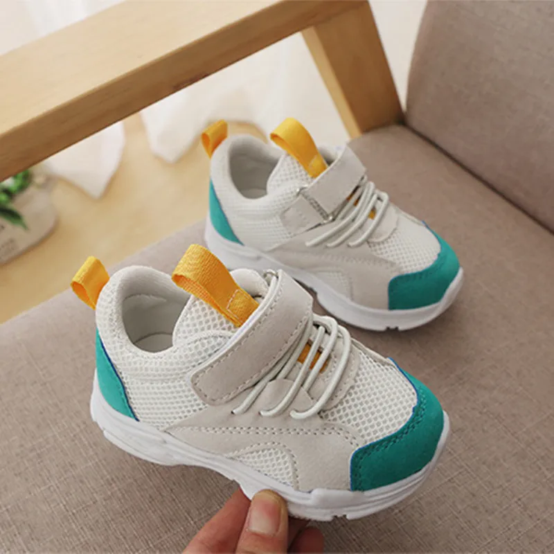 

Spring Autumn Casual Children Shoes Boys Sneakers Mesh Sport Shoes Girls Trainer Fashion Breathable Kids Canvas Shoes 22-36