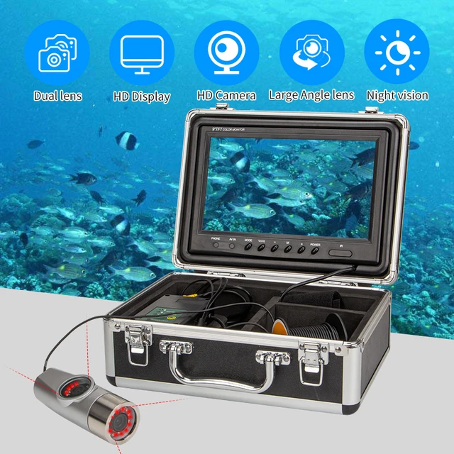 Wf21 30m Dual Camera 1080p Camera With Dvr 9 Fish Finder