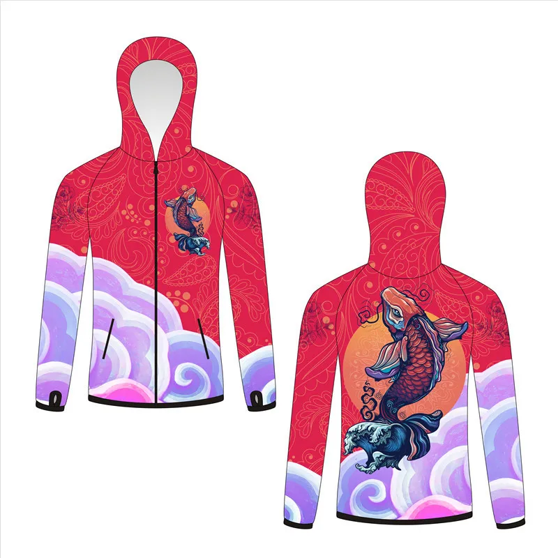 

Fishing Clothing Men's chui diao fu Outdoor Fishing Sun Protection Clothing Breathable Set Ultra-Thin Anti-mosquito Coat