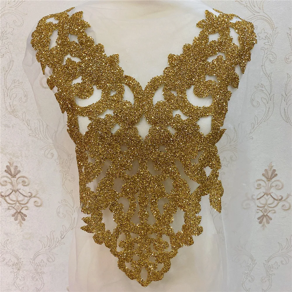 New design Motif Hot Fix Rhinestones Embellishment Iron on DIY Patches Sewing Supplies craft