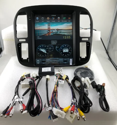 Clearance Android Car GPS Navigation For TOYOTA LAND CRUISER 1999-2002 12.1 Inch Car Multimedia Stereo Video Player Headunit Player 0