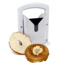 Bagel Slicer Guillotine Perfect Bagel Cutter Every Time For Toaster K1AD