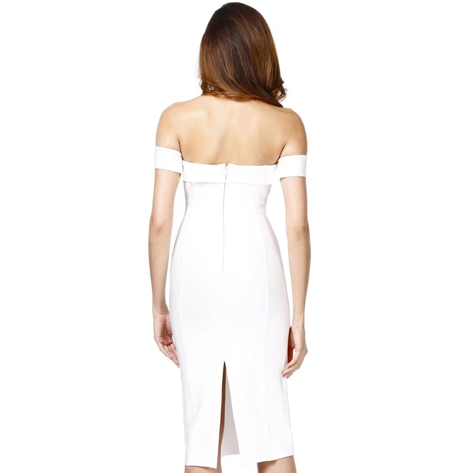 2016-new-white-black-red-beige-off-shoulder-elegant-luxury-bodycon-sexy-women-strapless-knee-length (4)