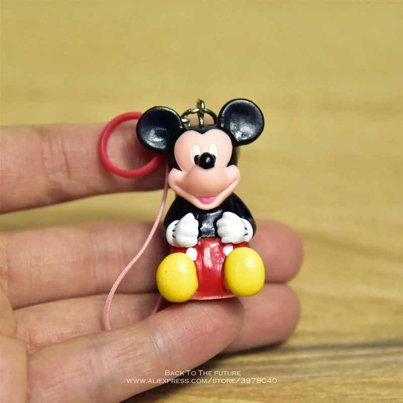 Disney Микки Маус 4 5 см фигурка для сидения коллекция украшений аниме игрушка модель