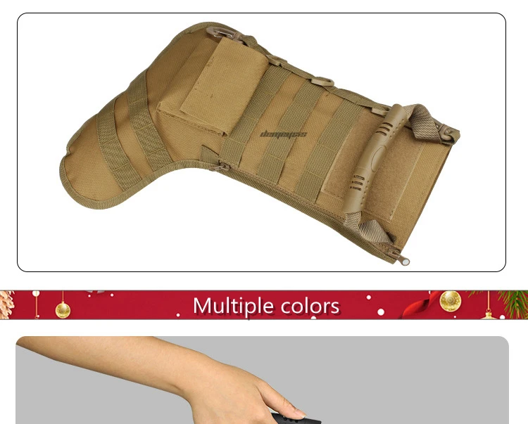 MOLLE рождественские носки для чулок военные тактические носки страйкбол мешок стрельба Пейнтбол рождественские носки армейский Cs боевой мешок