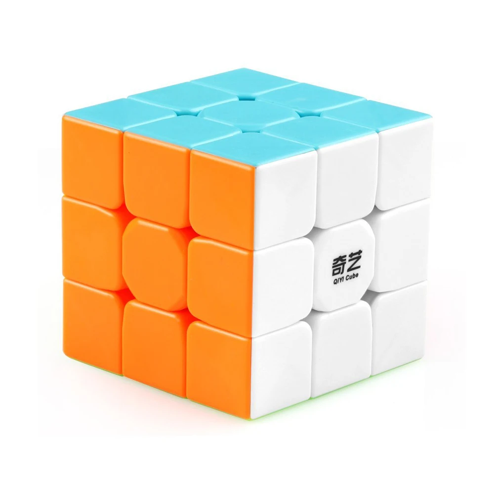 IQ-Cubes QiYi Warrior W/S/Jelly 3x3 куб высокоскоростной куб головоломка магические профессиональные обучающие кубики magicos детские игрушки