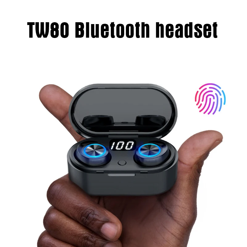 TWS Bluetooth 5 0 Беспроводные наушники с активным шумоподавлением водонепроницаемые