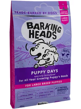 

BARKING HEADS BARKING HEADS puppy days are bezzernovoy for puppies of all breeds with salmon and chicken