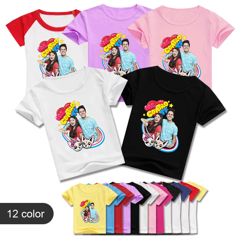 

Summer Cotton Cartoon Me Contro Te Girls Tops Fashion Clothes Kids Shirts Baby Boys Short Sleeve T Shirts Children Clothing Tees