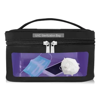 

UVC Sterilizer Bag For Phone Watch Feeding Bottle Storage Led Disinfection Bag & Usb Interface Multi-function Sanitizer Pack