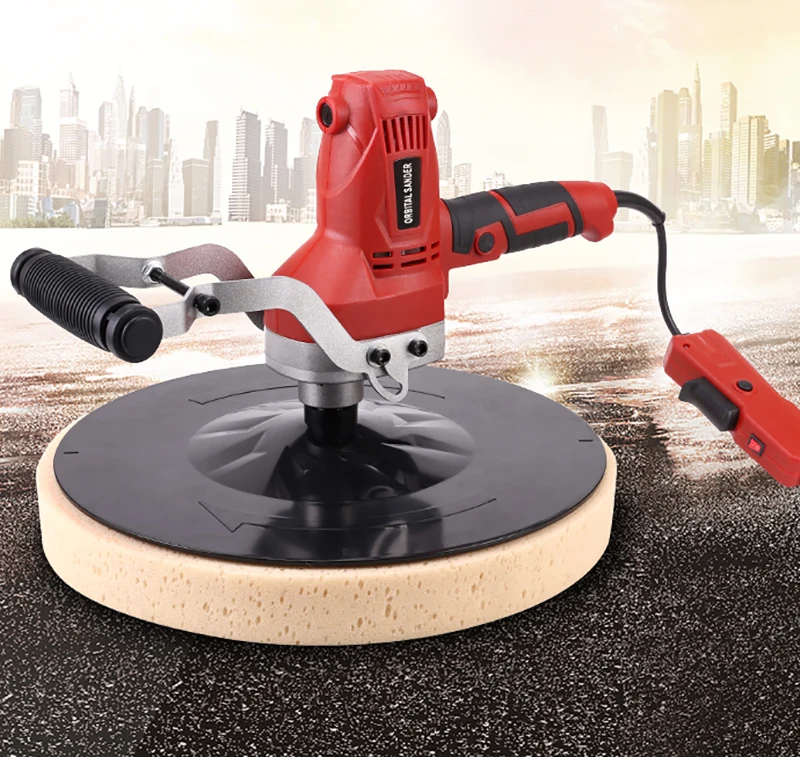 

220 В электрическая эпоксидная цементная Затирочная машина для сглаживания стен, полировальная машина 390 мм 0-200 об/мин Y