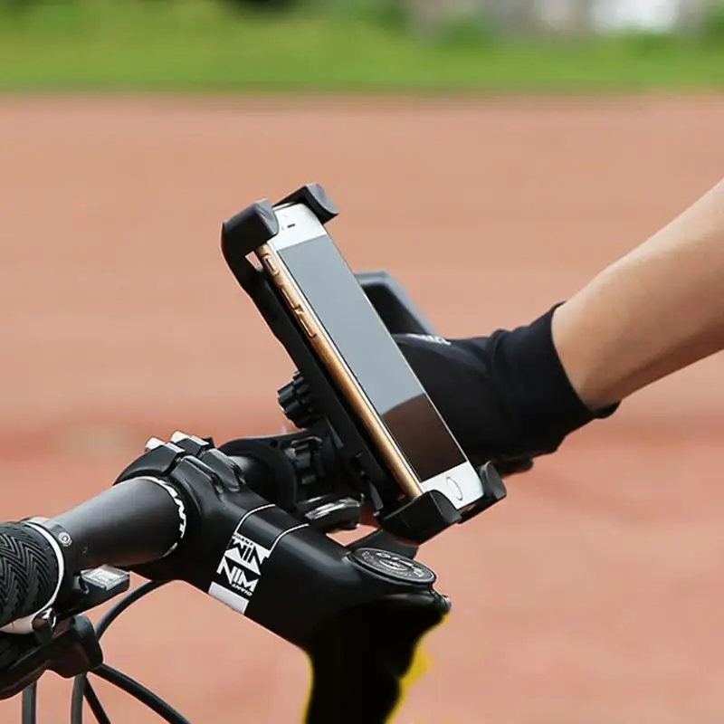 

Universal 360 Rotating Bike Phone Holder Bicycle Handlebar Clip Mount Bracket For iPhone X 8 7 Bike Mount Phone Bike Holder