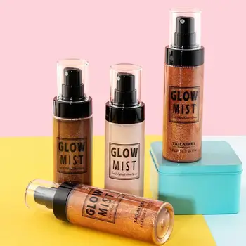 

Shimmer Body Luminizer Bronzer Highlighter Liquid Setting Spray Brighten Highlight Makeup Highlighters