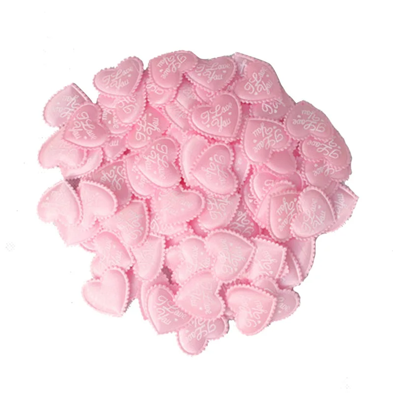 100Pcs/Bag New Rose Petals Sprinkle Butterfly I Love You Inspiration for Wedding Bed Decrorations