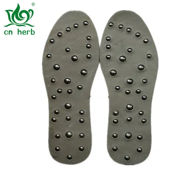 

Cn Herb 62 Magnets Health Insole In The Foot Bottom Of The Foot Base Of The Genuine Leather Insole