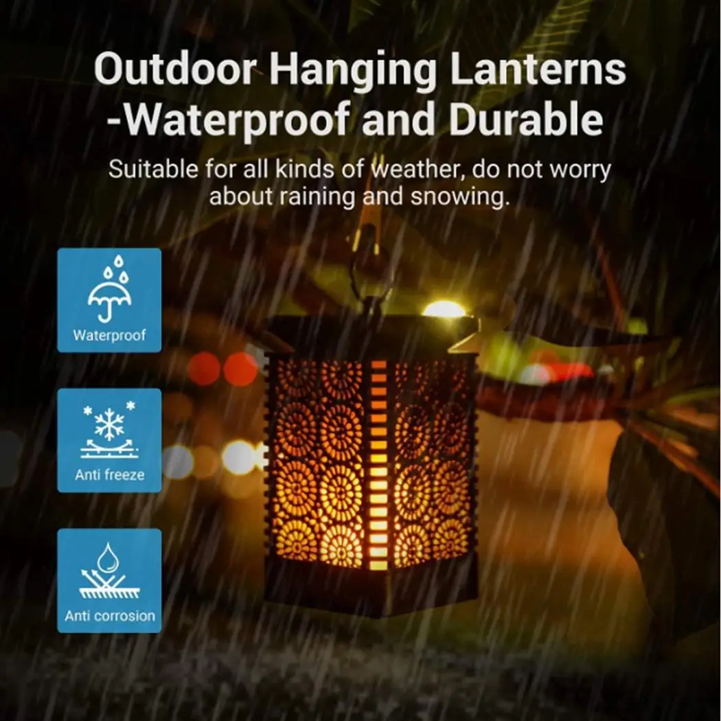 

Durable Waterproof Outdoor Hanging Solar Light 0.72W Home Decoration Energy 6-8 hours Light 12V IP65