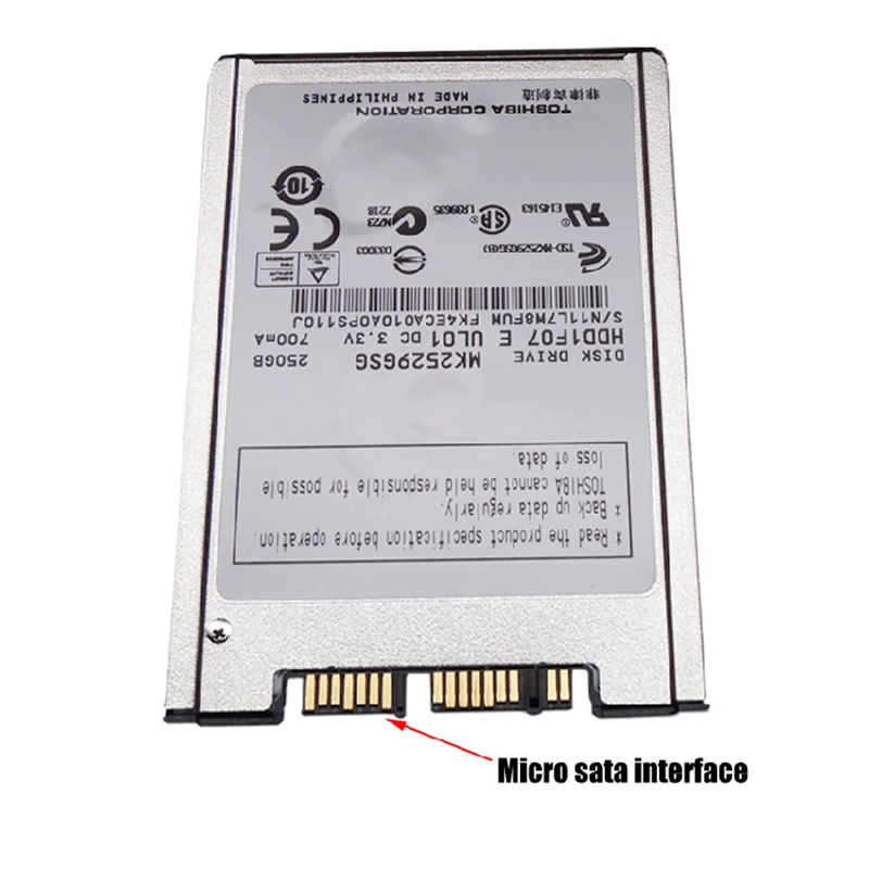 ο  HDD Toshiba 250G 1.8 SATA 3 ⰡƮ/ 8MB 5400RPM Ʈ   ϵ ũ HDD MK2529GSG