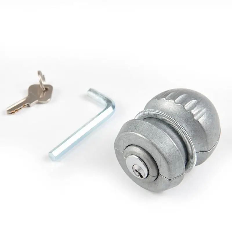 

1Set Trailer Parts Metal Hitch Ball Lock Universal Coupling Tow Caravan Lock W91F