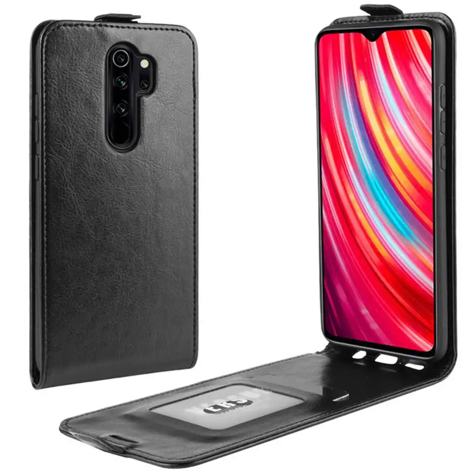 

Luxury Vertical Flip Cover for Redmi Note 8 Pro PU Leather Case for Xiaomi Redmi Note 8 Pro Coque Flip Wallet Leather Case