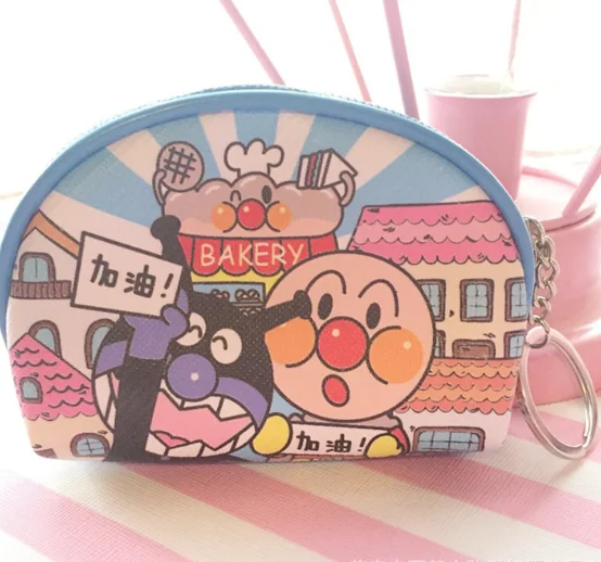 Серый Hello kitty холщовый ручной кошелек для монет и кошелек, чехол, сумка; карманная цепочка для ключей, женская сумка-держатель для макияжа - Цвет: Серый