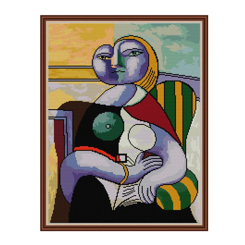 

Набор для вышивки крестиком Picasso aida 14ct 11ct