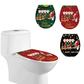 

Survivor's Family Toilet Sticker Fridge Sticker Window Toilet Refrigerator Christmas Decoration Wall Sticker Christmas Gift