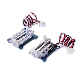 

1 Pair Digital Ultra Micro-Type 1.5G Linear Servo Tiny for Aircraft Servo Tester 3.7V-5V Servo Micro-Analog 1.5G Loading Two Lin