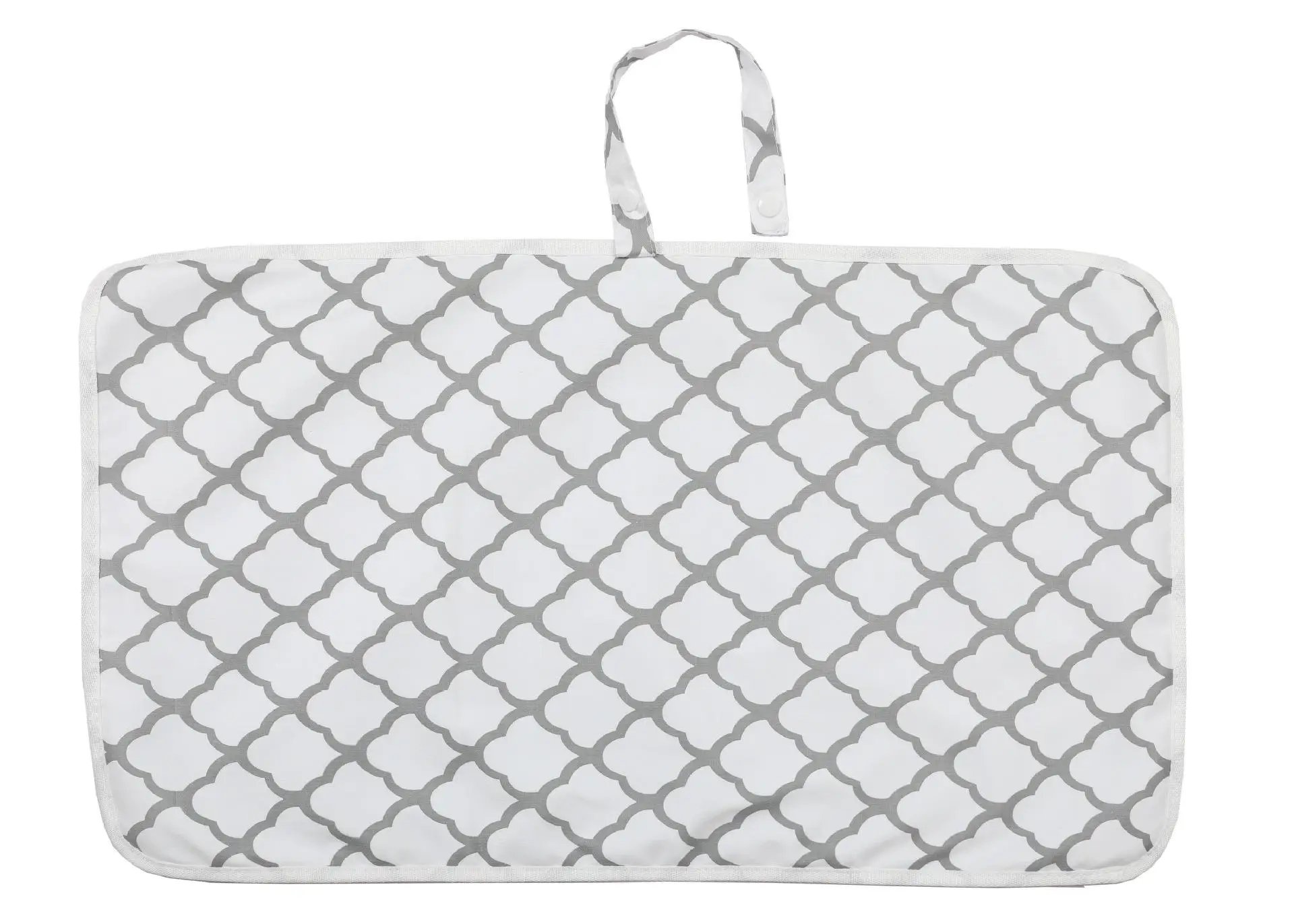 Пеленки для детей, пеленальный коврик, портативный складной моющийся компактный дорожный Чехол для салфеток, водонепроницаемый коврик для пола, пеленальный коврик для ухода за ребенком - Цвет: White ge