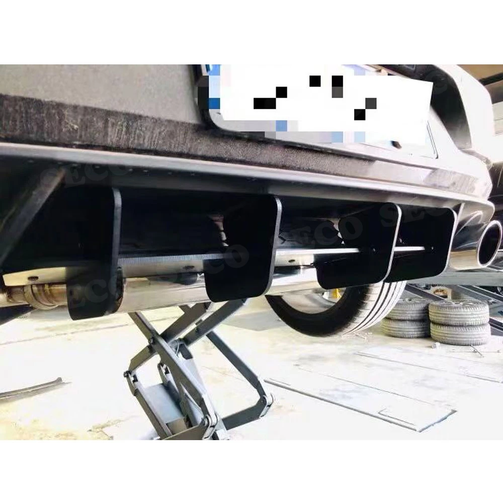 Задний диффузор для губ из АБС пластика накладка на спойлер Volkswagen VW Golf VII MK7 7 5 GTI R