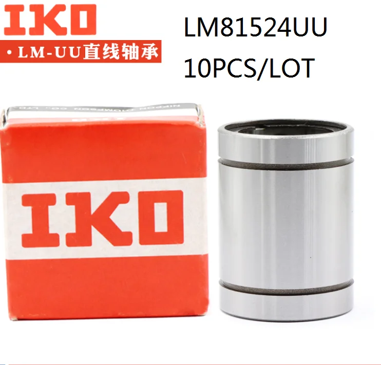 10 шт. оригинальный Линейный шарикоподшипник IKO beaing LM81524UU LM8UU направляющая рельса