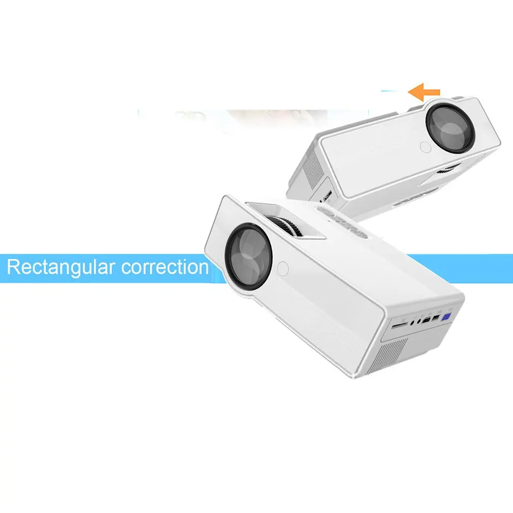 Newest Video Projector With Full HD 1080p Wireless Wired Sync Display With WIFI Home Theater Movie LED Projector Beamer