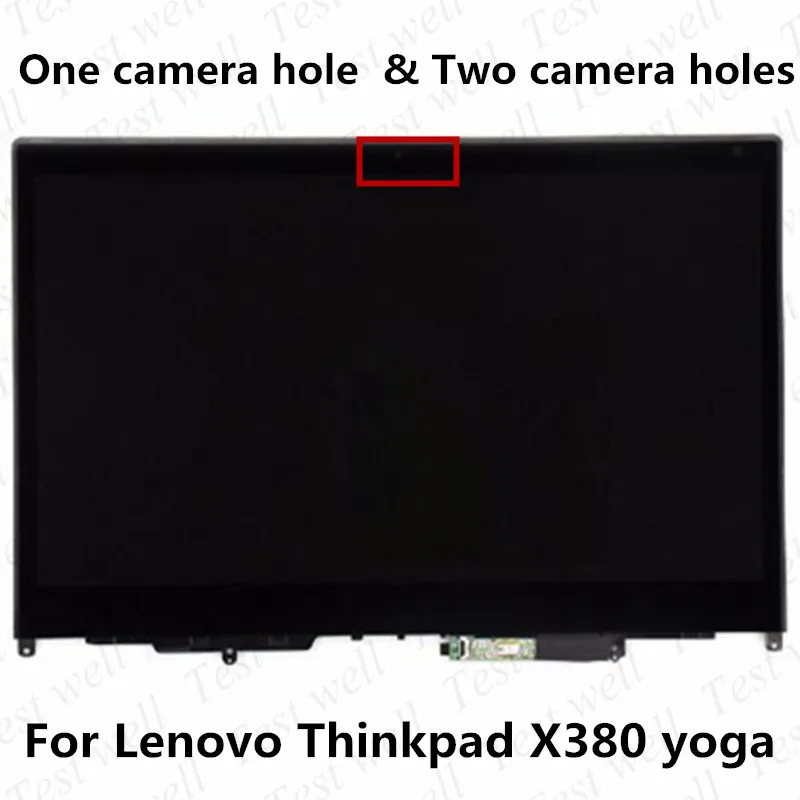 

ЖК-дисплей в сборе для ноутбука Lenovo Thinkpad X380 yoga, сенсорный экран + рамка FHD 1920*1080 IPS 30pin FRU 02DA168 02DA170 02HM040