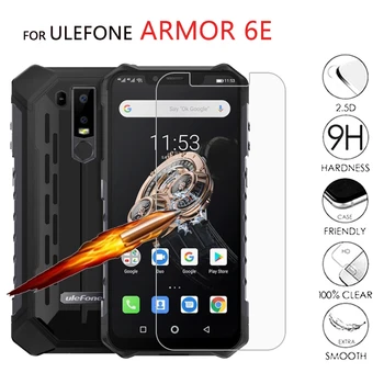 Перейти на Алиэкспресс и купить 2 шт Стекло для Ulefone Armor 6E закаленное стекло для телефона 6,2 дюймЗащитная пленка для экрана устойчивая к царапинам ЖК-пленка для Ulefone Armor 6 E крышка