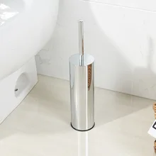 Vidric Carlisle ванная комната туалет Чистящая Щетка с держателем туалет без мертвых туалет щетка проколов серебро бесплатно