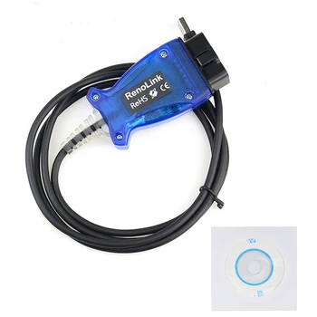 

Renolink OBD2 For Ren-ault ECU Programmer V1.52 USB Diagstnotic Cable