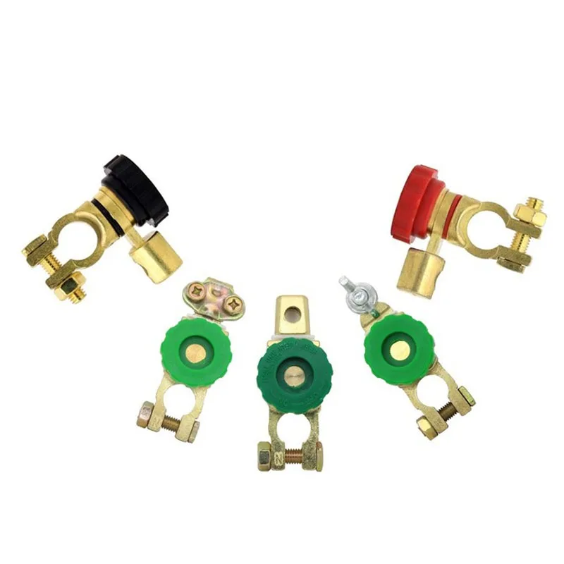 Цинковый сплав Медь верхний столб батарея главный отключение переключатель