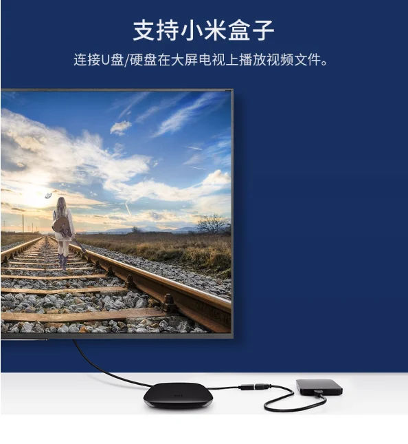 Адаптер Xiao mi usb type-C OTG кабель для передачи данных для Red mi Note 7 K20 pro mi 9 9se 8 8se 6 6X A2 Поддержка мыши/клавиатуры/U диска