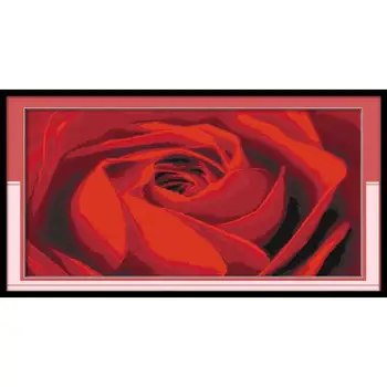 

Joy SundayThe Sonorous Rose Crafts Cross Stitch Printed Patterns 11&14CT Printed Cross Stitch on Canvas Chinese Embroidery Sets