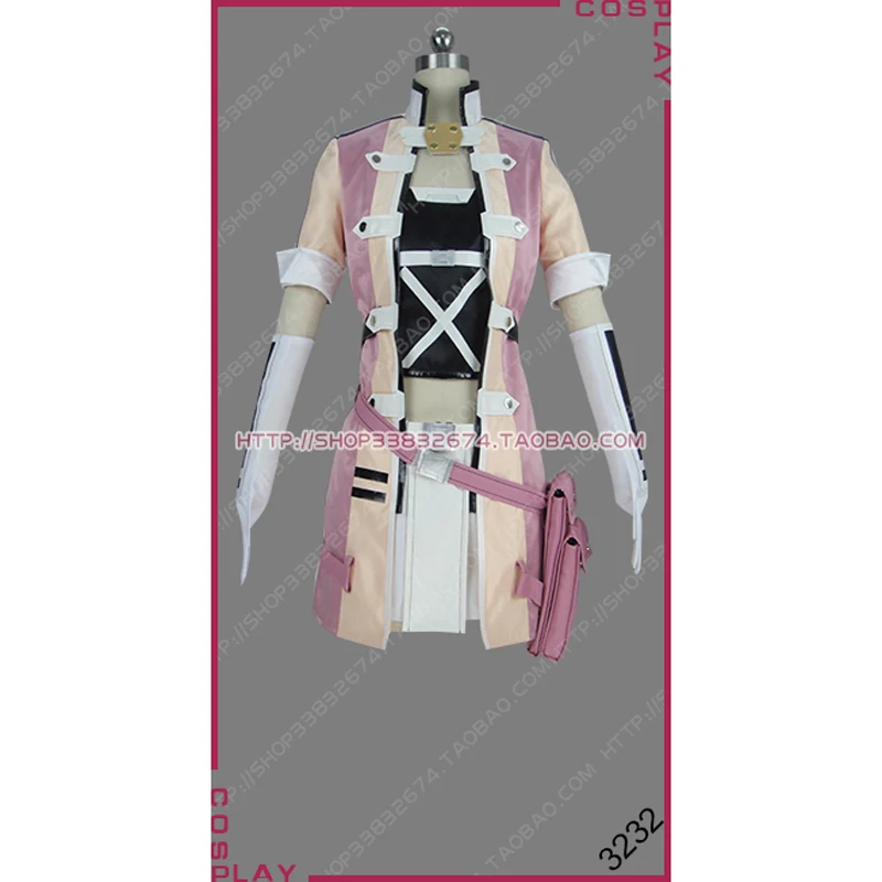 

Sword Art Online Gun Gale Online Fatal Bullet Takamine Momiji Kureha Uniform Outfit Dress Anime Game Cosplay Costume S002