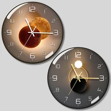 Postmodern Creative Wall Clock Three-Dimensional Personality Clock Mute Living Room Dining Room Wall Watch Bedroom Nordic Clock