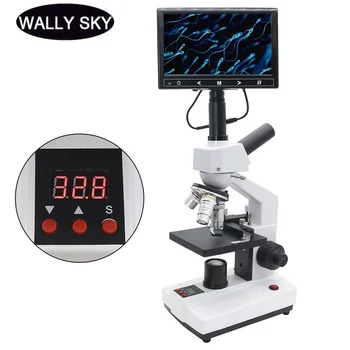 

640X-1600X Digital Microscope HD for Artificial Insemination Animal Semen Sperm Egg Observation Constant Temperature Microscope