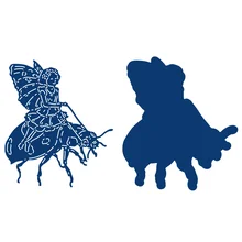 Small Friends Arrival New Scrapbook Diary Decoration Stencil Embossing Template Diy Greeting Card Gift 2021 Metal Cutting Dies