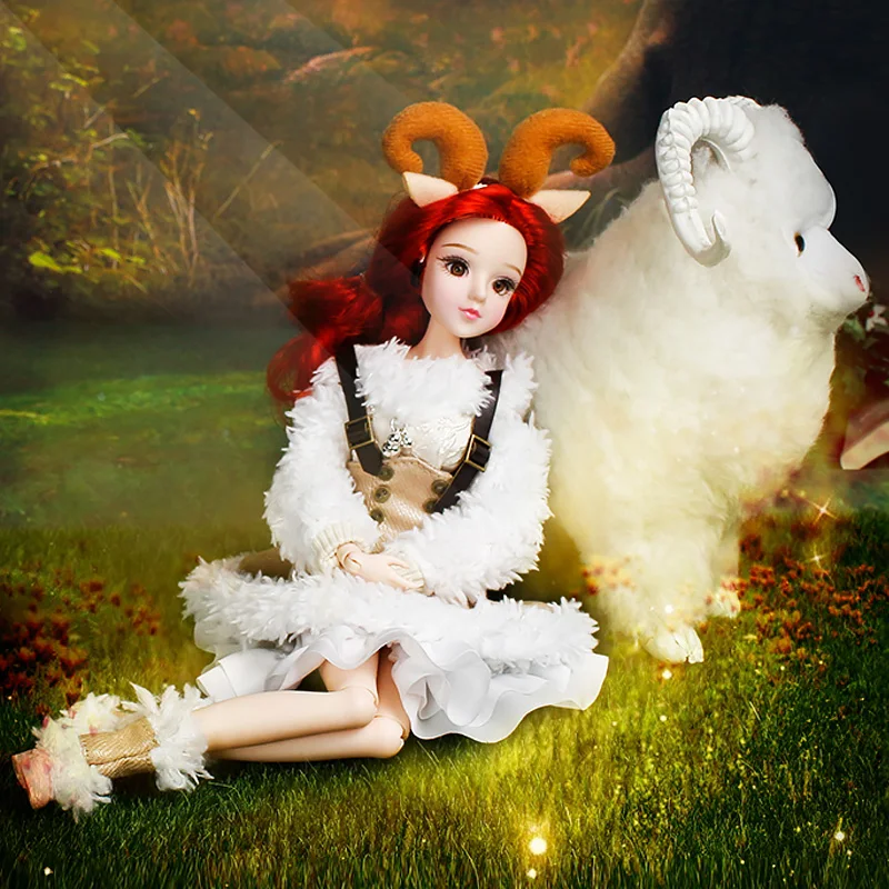 1/6 BJD Созвездие овна 30 см эксклюзивное высококачественное 12 шарнирное тело BJD куклы подарок Красивая принцесса детские игрушки для девочек