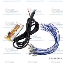 Бесплатная доставка Zero Delay Arcade 1P USB энкодер для джойстика MAME Jamma PC