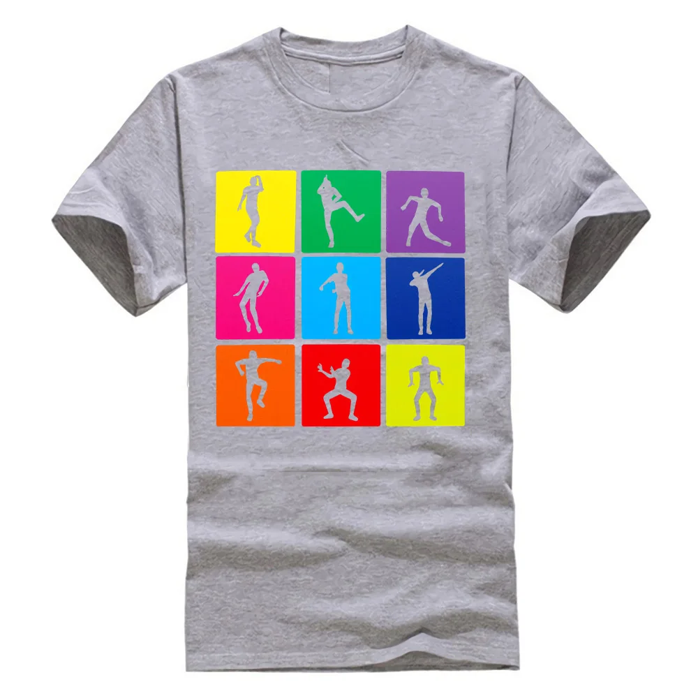 Детская футболка с героями диско, смайлики, футболка для мальчиков с надписью «Битва, Виктория», Royale Floss, классические уникальные футболки - Цвет: Серый
