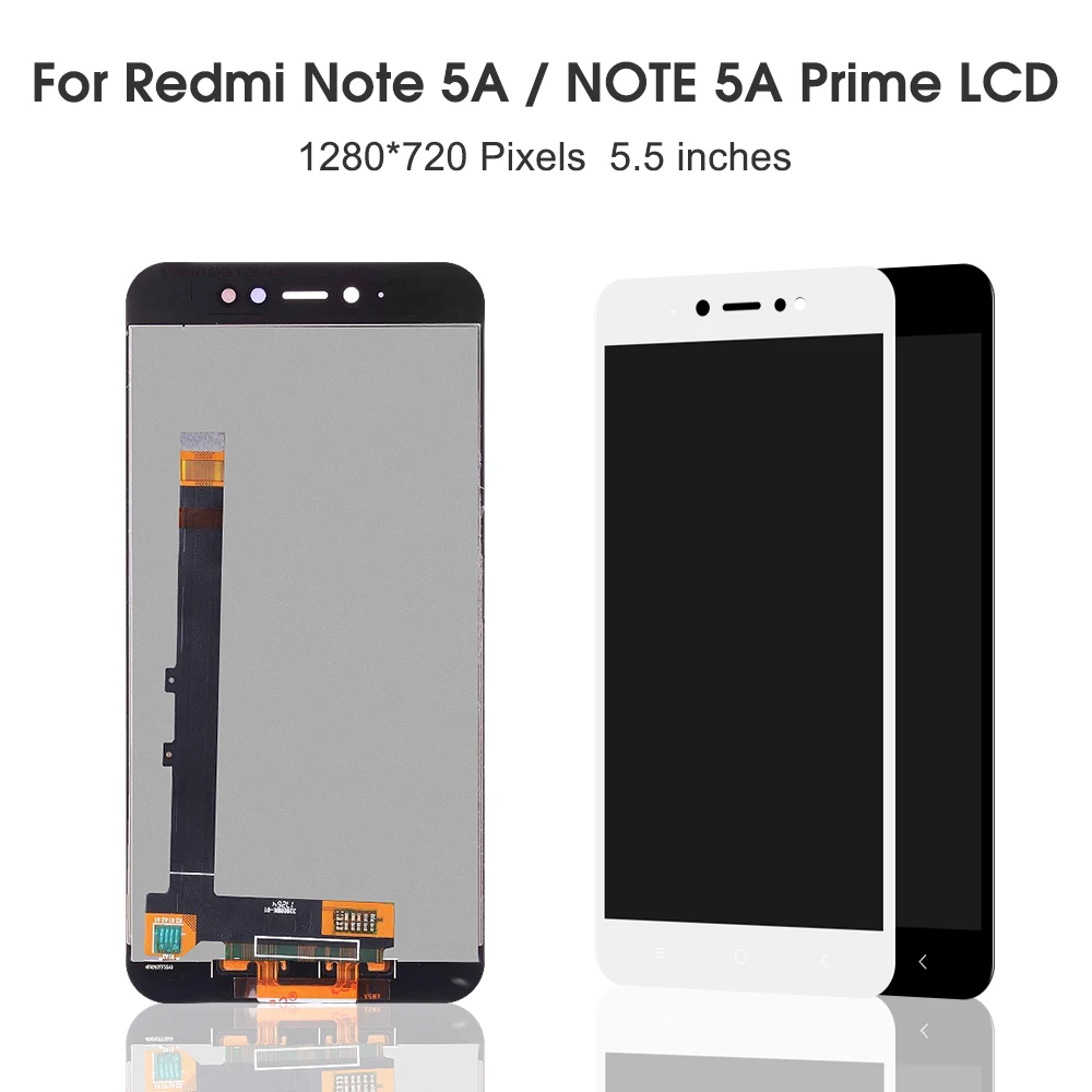 Original 5.5" Display For XIAOMI Redmi Note 5A LCD Touch Screen for Xiaomi Redmi Note 5A Prime Display Y1 / Y1 Lite
Original 5.5" Display For XIAOMI Redmi Note 5A LCD Touch Screen for Xiaomi Redmi Note 5A Prime Display Y1 / Y1 Lite