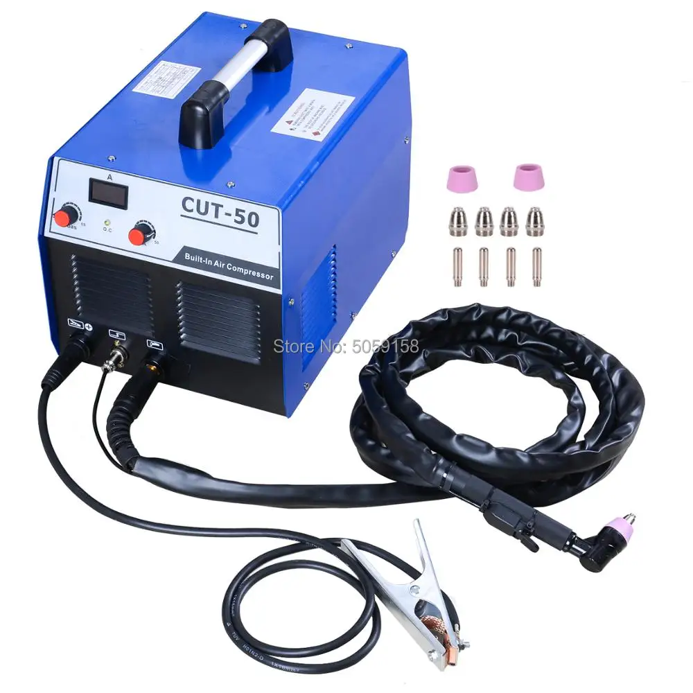 

S7 50 Amp Built-In Air Compressor Plasma Cutter Portable Plasma Welder Plasma Cutting Machine IGBT Inverter Digital Plasma Weld