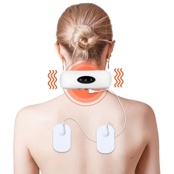 

Electric Neck Massager mask slimmerPulse Back Power Control Far Infrared Heating Pain Relief Tool Health Care for Relax Machine
