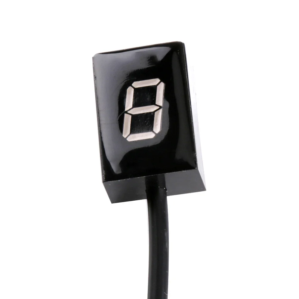Светодиодный индикатор для мотоцикла с цифровым редуктором 1-6Level Ecu Plug sensor для Yamaha speed gear display Indicator